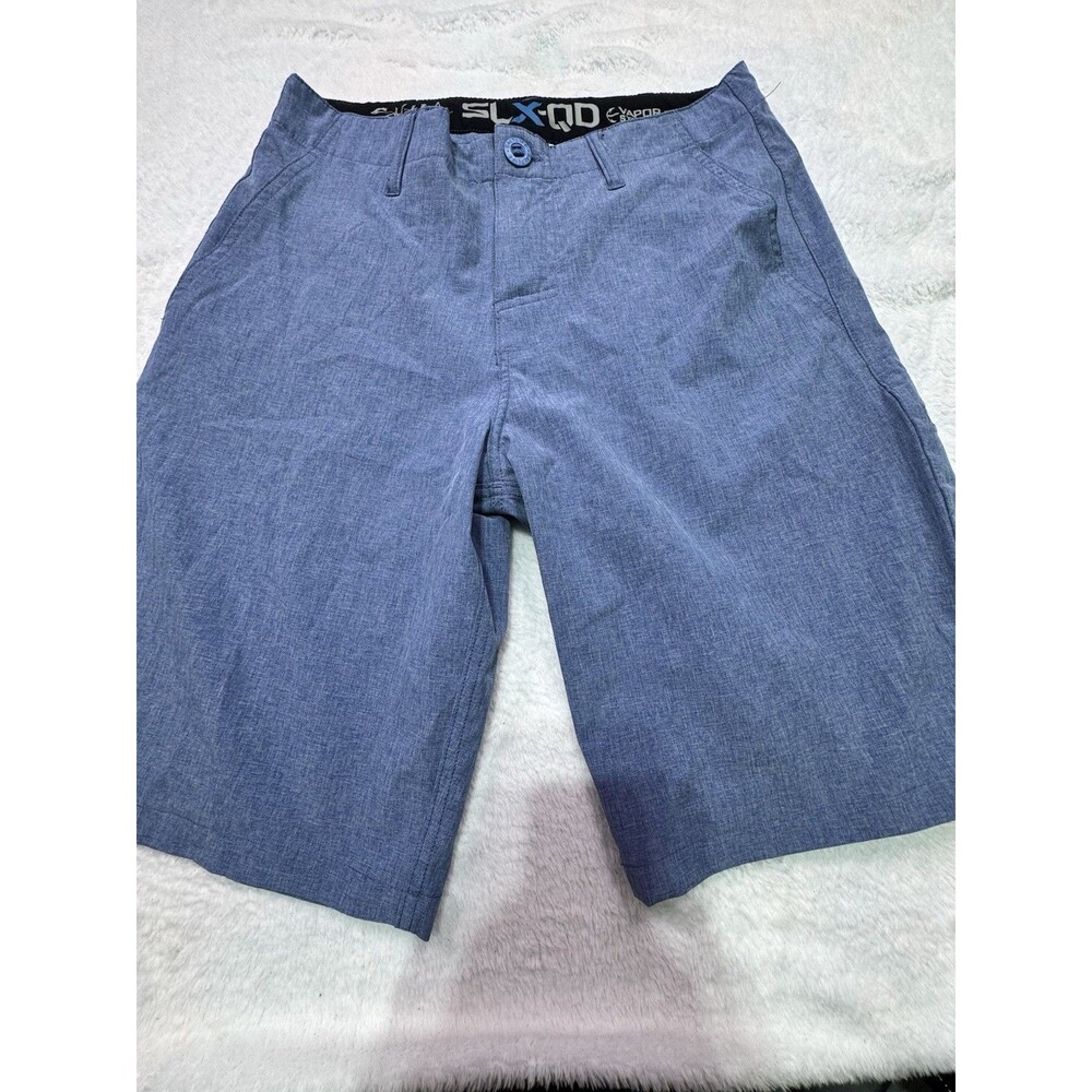 New Salt Life Shorts 30 Blue SLX QD Cargo Short Vapor Stretch Fishing Live Salty